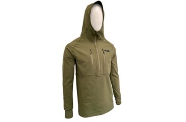 Image of Huto Lifestyle Huto Lifestyle Synthetic Mid-Weight Hoodie/Base Layer, Army Green, 3XL, SYNTC-WGHT-HDIE-ARM-XXXL