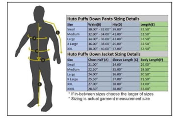 Image of Huto Lifestyle Stalker Down Puffy Jacket, Army Green, Medium, STLKDWN-JCKT-ARMGRN-M