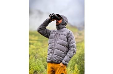 Image of Huto Lifestyle Stalker Down Puffy Jacket, Army Green, Medium, STLKDWN-JCKT-ARMGRN-M