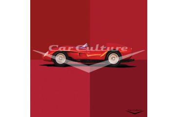 Image of iCanvas 1958 Ferrari 250 Testa Rossa Scaglietti by Car Culture Canvas Print, Multi, 18x18 CCU21-1PC3-18x18