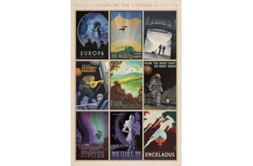 Image of iCanvas Explore The Cosmos by NASA Canvas Print, Multi, 18x12 NAS59-1PC3-18x12