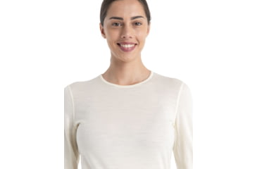 Image of Icebreaker 200 Oasis Long Sleeve Crewe - Womens, Undyed, Large, IB104375000L