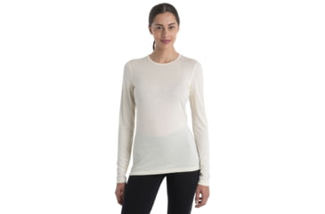 Image of Icebreaker 200 Oasis Long Sleeve Crewe - Womens, Undyed, Large, IB104375000L