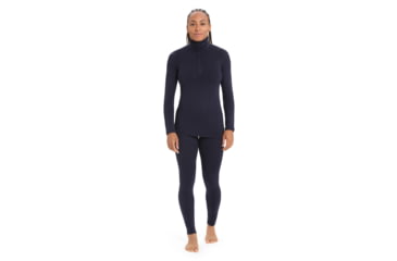 Image of Icebreaker 260 Tech Leggings - Womens, Midnight Navy, Extra Small, IB104392401XS