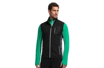 Image of Icebreaker Atom Vest - Mens-Black-Large