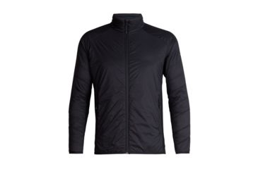 Image of Icebreaker Hyperia Lite Hybrid Long Sleeve Zip - Mens, Black, Small, 104288-001-S