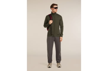 Image of Icebreaker Merino 260 Quantum Long Sleeve Zip Top - Mens