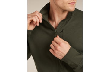 Image of Icebreaker Merino 260 Quantum Long Sleeve Zip Top - Mens