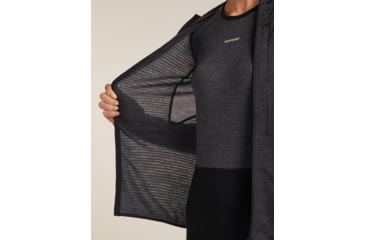 Image of Icebreaker Merino Blend 200 RealFleece Descender Long Sleeve Zip Hoodie - Womens