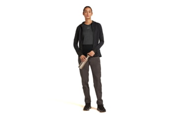 Image of Icebreaker Merino Blend 300 RealFleece Descender Long Sleeve Zip Hoodie - Womens