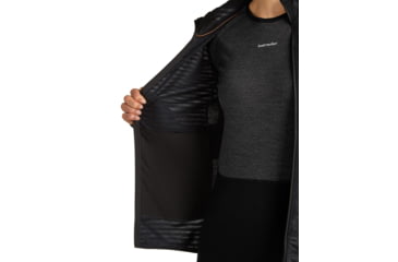 Image of Icebreaker Merino Blend 300 RealFleece Descender Long Sleeve Zip Hoodie - Womens
