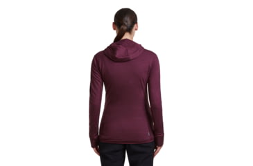 Image of Icebreaker Merino Blend 300 RealFleece Descender Long Sleeve Zip Hoodie - Womens