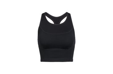 Image of Icebreaker Meld Zone Long Sport Bra, Black, XS, 104076001XS