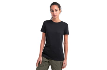 Image of Icebreaker Merino 150 Tech Lite III SS Tee - Womens, Black, Extra Small, IB0A56Y8001XS