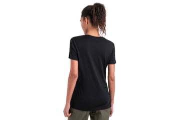 Image of Icebreaker Merino 150 Tech Lite III SS Tee - Womens, Black, Extra Small, IB0A56Y8001XS