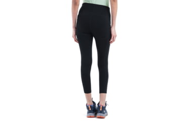 Image of Icebreaker Merino 260 Fastray II 25in High Rise Tights - Womens, Black, Large, IB0A56XI001L