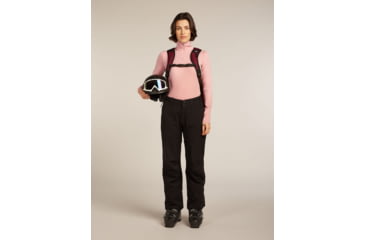 Image of Icebreaker Merino 260 Tech Long Sleeve Half Zip Thermal Top - Womens, Blush, Large, IBB043900GUL