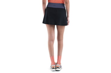 Image of Icebreaker Merino Blend 125 Cool-Lite Active Skort - Womens, Black, Medium, IB0A56XG001M