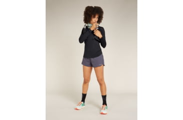 Image of Icebreaker Merino Blend 125 Cool-Lite Sphere LS T-Shirt - Women's, Black, Small, IB0A56ZN001S