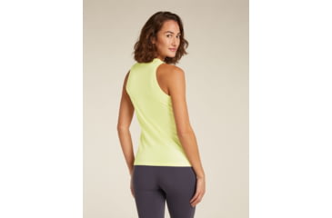 Image of Icebreaker Merino Blend Rib Lotus Tank - Womens, Citrine, Extra Small, IB0A57790ABXS