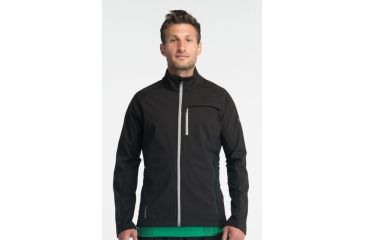 Image of Icebreaker Blast Long Sleeve Zip Clearance - Men's-Black-Small