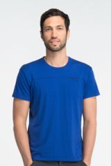Image of Icebreaker Quattro Short Sleeve Clearance - Men's-Cobalt-Medium
