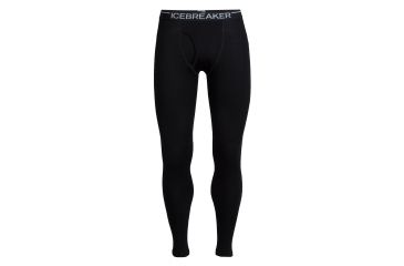 Image of Icebreaker Tech Leggings w Fly, Black, L, 104036001L