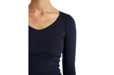 Image of Icebreaker Women Merino 150 Siren LS Sweetheart, Midnight Navy, M, IB103194401M