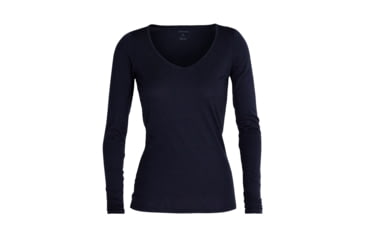 Image of Icebreaker Women Merino 150 Siren LS Sweetheart, Midnight Navy, M, IB103194401M
