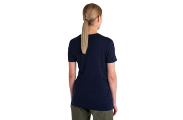 Image of Icebreaker Women Merino 150 Tech Lite SS Tee, Midnight Navy, M, IB0A56Y8401M