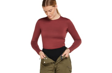 Image of Icebreaker Women Merino 260 Tech High Rise Leggings, Black, L, IB0A5726001L
