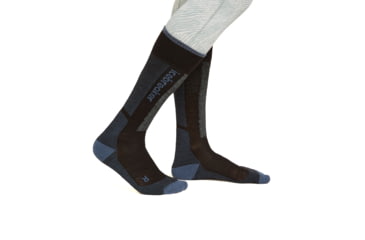 Image of Icebreaker Women Merino Ski+ Light OTC, Black/Dawn/Graphite, L, IB0A573L03QL