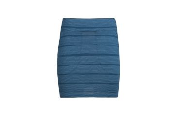 Image of Icebreaker Yanni Skirt Combed Lines, Prussian Blue/Snow, S, 104268401S
