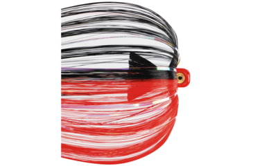 Image of Iland Witches Bugs Saltwater Troll Lure, 7in, 1/2oz, Flash Fire Orange Head, Black/E Red, IW128F-BK/ERD