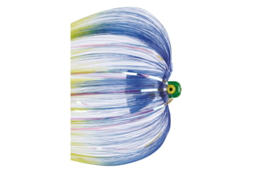 Image of Iland Witches Bugs Saltwater Troll Lure, 7in, 1/2oz, Flash Green Head, Dolphin, IW122F-DOL