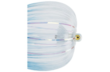 Image of Iland Witches Bugs Saltwater Troll Lure, 7in, 1/4oz, Flash White Head, Marlin, IW147F-MAR