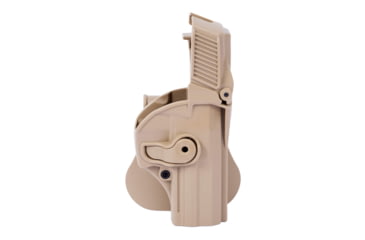 Image of IMI Defense Level 3 Polymer OWB Paddle Holster, Heckler &amp; Koch USP .40 S&amp;W, Heckler &amp; Koch USP 9mm Luger, Flat Dark Earth, IMI-Z1440FDE