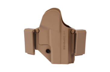 Image of IMI Defense MORF Polymer IWB Holster, Glock 43, Glock 43X, Glock 48, Flat Dark Earth, IMI-Z8043FDE