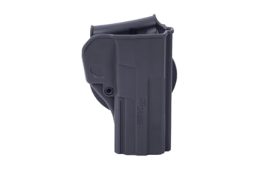 Image of IMI Defense One Piece Polymer OWB Paddle Holster, CZ 99, SIG Sauer P226, SIG Sauer P227, SIG Sauer P228, SIG Sauer Pro SP2009, SIG Sauer Pro SP2022, Black, Right, IMI-Z8020-SG1-BLACK