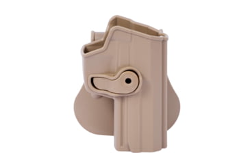 Image of IMI Defense Polymer OWB Paddle Holster, Heckler &amp; Koch USP .40 S&amp;W, Heckler &amp; Koch USP 9mm Luger, Flat Dark Earth, Right, IMI-Z1140FDE