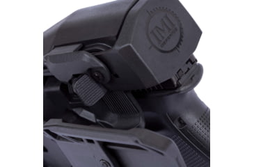 Image of IMI Defense RD3 Level 3 Red Dot Sight Durable Polymer Glock Drop Leg Holster, Black, Right, IMI-RD3BLACK