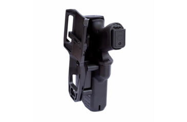 Image of IMI Defense RDL3 Level 3 Light Bearing and Red Dot Sight Durable Polymer Glock Drop Leg Holster, Black, Right, IMI-RDL3BLACK