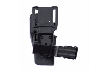 Image of IMI Defense RDL3 Level 3 Light Bearing and Red Dot Sight Durable Polymer Glock Drop Leg Holster, Black, Right, IMI-RDL3BLACK