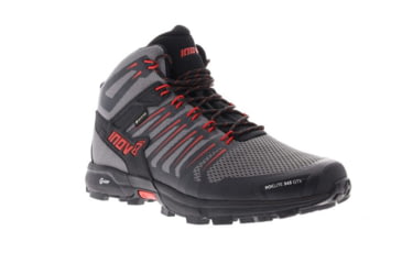 Image of Inov-8 Roclite 345 GTX Hiking Shoe - Mens, Grey/Black/Red, 12.5 US, 000802-GYBKRD-M-01-M12.5