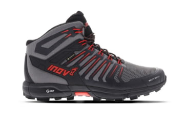 Image of Inov-8 Roclite 345 GTX Hiking Shoe - Mens, Grey/Black/Red, 12.5 US, 000802-GYBKRD-M-01-M12.5