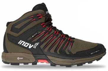 Image of Inov-8 Roclite 345 GTX Hiking Shoes - Mens, Brown/Red, 11.5 US, 000802-BRRD-M11.5
