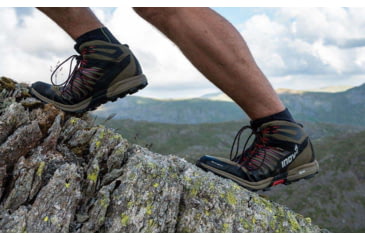 Image of Inov-8 Roclite 345 GTX Hiking Shoes - Mens, Brown/Red, M9, 000802-BRRD-M-01-9