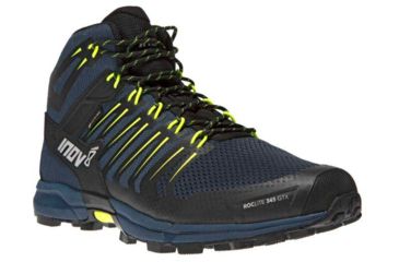 Image of Inov-8 Roclite 345 GTX Hiking Shoes - Mens, Navy/Yellow, 10 US, 000802-NYYW-M10