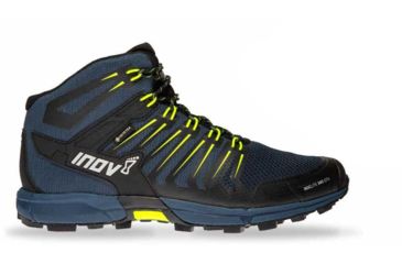 Image of Inov-8 Roclite 345 GTX Hiking Shoes - Mens, Navy/Yellow, 10 US, 000802-NYYW-M10