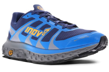 Image of Inov-8 TrailFly Ultra G 300 Max Shoes - Mens, Blue/Grey/Nectar, 9, 000977-BLGYNE-S-01-9